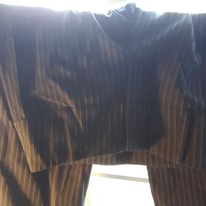 Rave striped dress pants